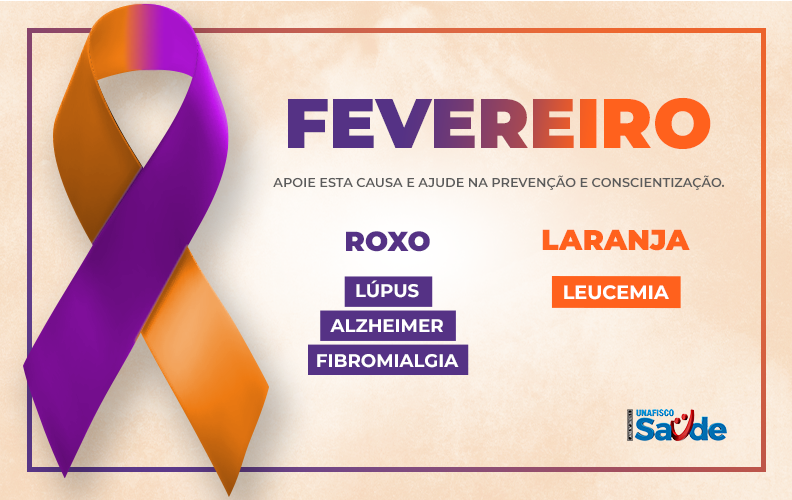 Fevereiro Roxo e Laranja Fevereiro Roxo e Laranja