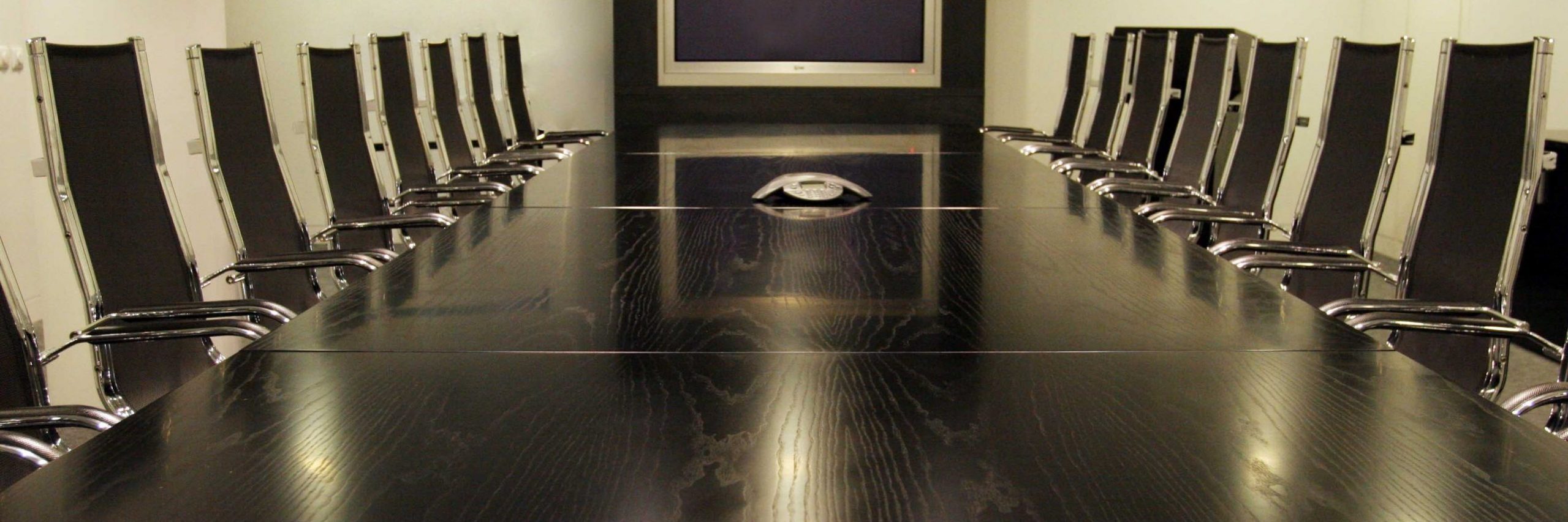 empty conference room